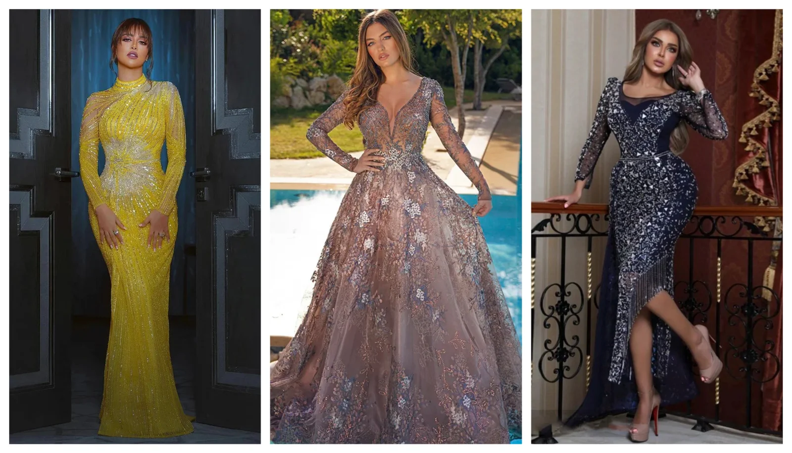 أحدث فساتين سهرة طويلة فخمة للمصمم شارون سعيد تشكيلة تضم فساتين سهرة ناعمة و فساتين سهرة مقاسات كبيرة حسب الطلب بأسعار رخيصة مع توفر الشحن للسعودية وكافة الدول